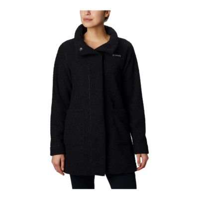 columbia access point lined long jacket