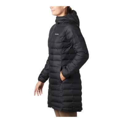 columbia women's lake 22 down long jacket