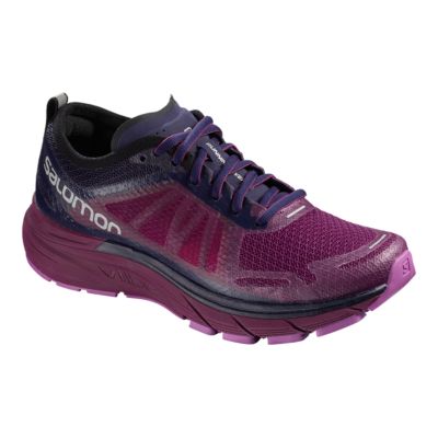 salomon purple shoes