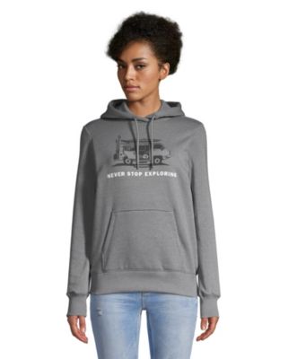 north face long hoodie