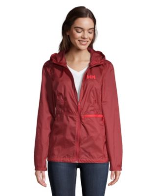 helly hansen red jacket womens