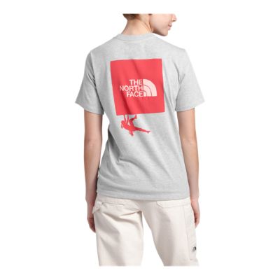 womens white north face t shirt
