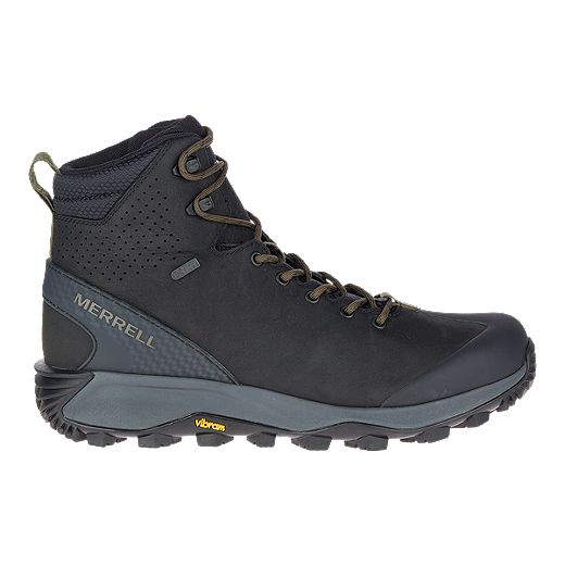 Merrell Men's Thermo Glacier Mid Waterproof Winter Boots - Black