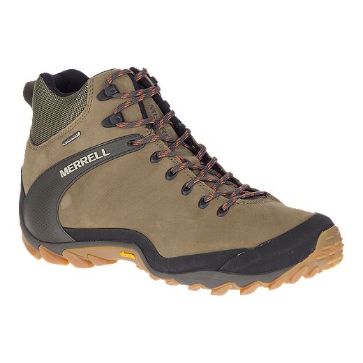Merrell Men's Cham 8 Mid Waterproof Hiking Shoes