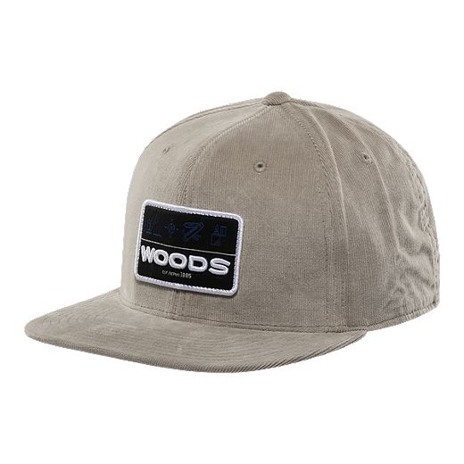 Woods Men's Survival Camp Cord Snapback Hat