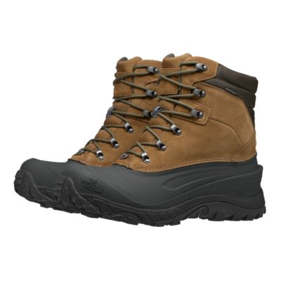 north face boots brown