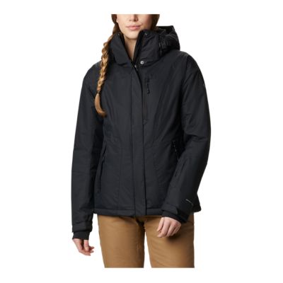 columbia windbreaker womens black