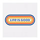 Life Is Good Men's Life Is Good Logo Retro Crusher T Shirt