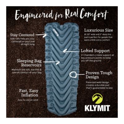 Klymit Static V Luxe Sl Sleeping Pad Atmosphere Ca