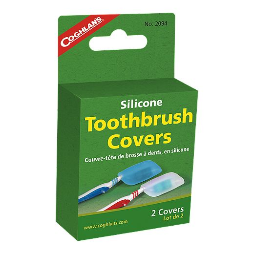 Coghlan's Silicone 2 Pack Toothbrush Covers