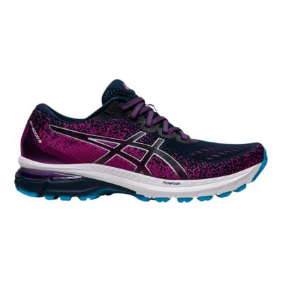 asics knit running shoes