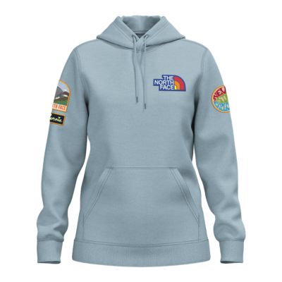 The North Face Women S Novelty Patch Pullover Hoodie Atmosphere Ca