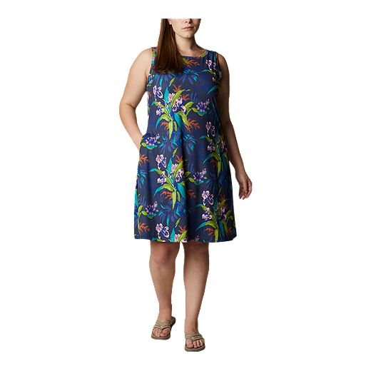 Columbia Women's Plus Size Chill River Printed Dress