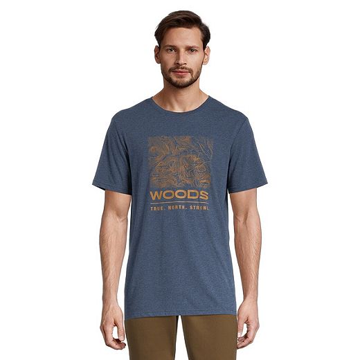 Woods Men's Cayley Graphic T Shirt
