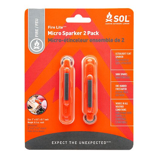 SOL Fire Lite™ Micro Sparker - 2 Pack