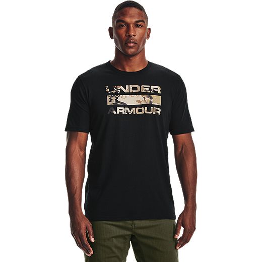 Under Armour Men's Stacked Logo Fill T Shirt