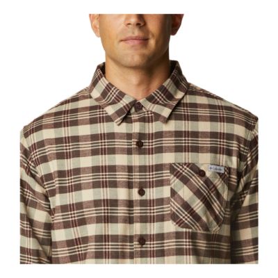 columbia flannel lined shirt