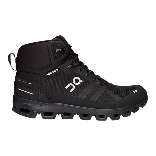 On Men's Cloudrock Mid Waterproof Hiking Shoes