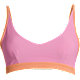 Onzie Women's Ribbed Color Block Bra Bikini Top