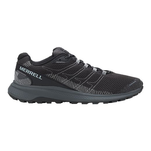 Merrell Men's Fly Strike Black Running Trail Shoes