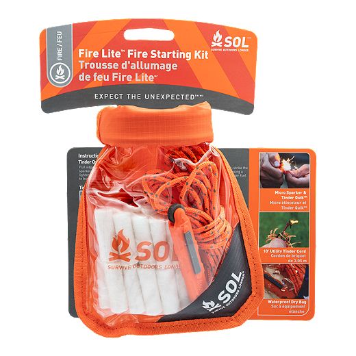 SOL Fire Lite Kit In Dry Bag