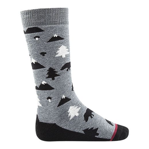 Ripzone Boys' Bears and Paws Snow Socks - 2 Pack