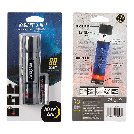 Niteize Radiant 3-In-1 Mini Flashlight